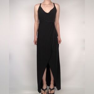 NWT Nasty Gal Don't‎ Slip Up Cowl Neck Maxi Dress
